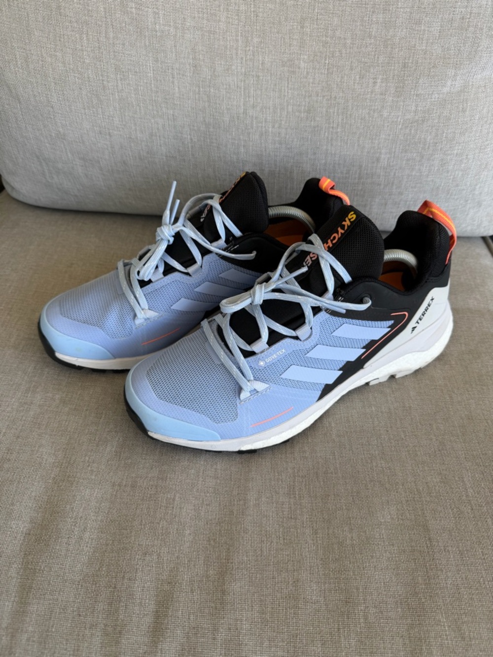 Adidas Terrex Skychaser 2.0 GTX Womens 10.5 Blue Dawn Trail Shoes